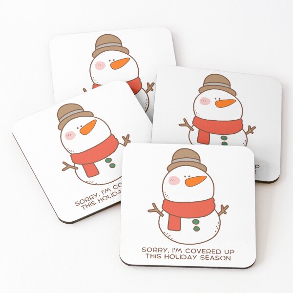 Item preview, Snowman I'm Covered Up this Holiday Season designed and sold by Thewelllife.