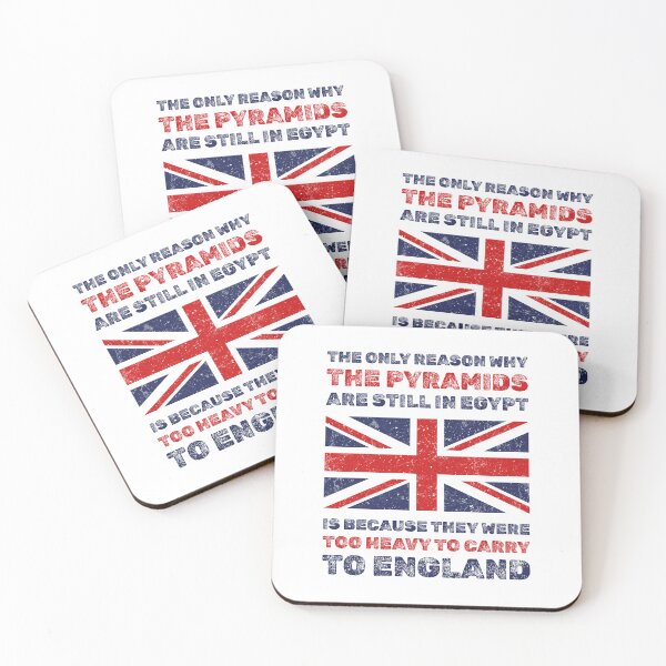 Item preview, The only reason why the pyramids are still in Egypt is because they were too heavy to carry to England dad joke designed and sold by absolutdesign.