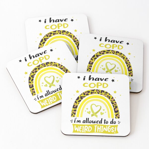 Item preview, COPD Awareness - I have COPD i am allowed to do Weird Things! designed and sold by KirstybShop.