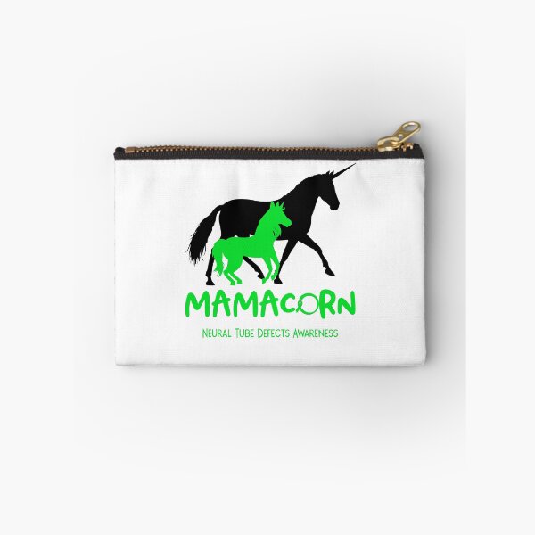 Aperçu de l'œuvre Sensibilisation aux défauts du tube neural Mama Unicorn Mamacorn Support Guerrier des défauts du tube neural créée et vendue par RunningShop.