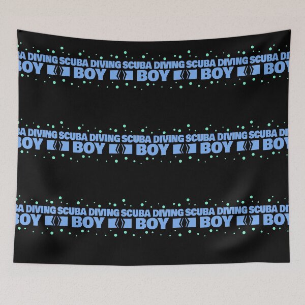 Item preview, Scuba Diving Boy Scuba Diver designed and sold by RomanStowell.