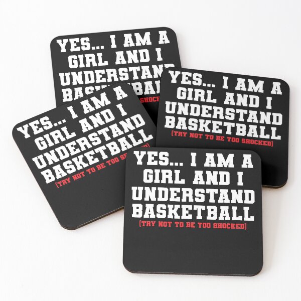 Item preview, Funny I'm A Girl The Understands Basketball designed and sold by RoguePixel.