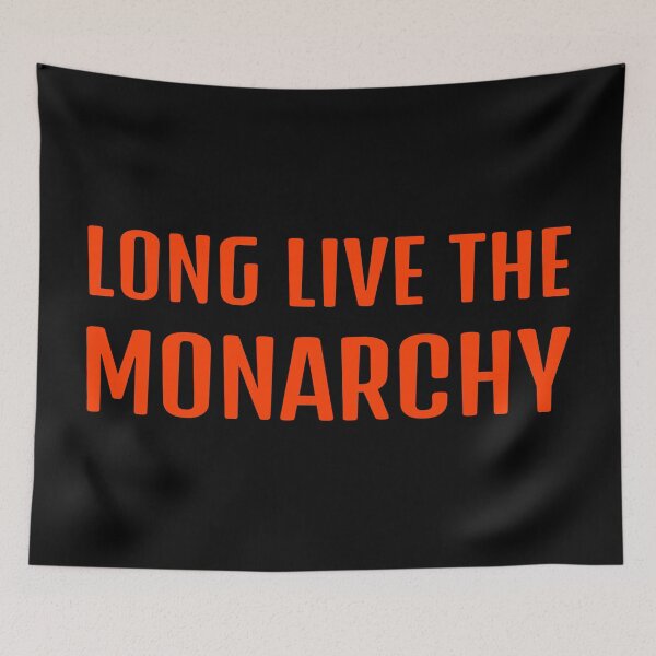 Item preview, "Long Live The Monarchy" Lettering Design designed and sold by BunchOfWords.