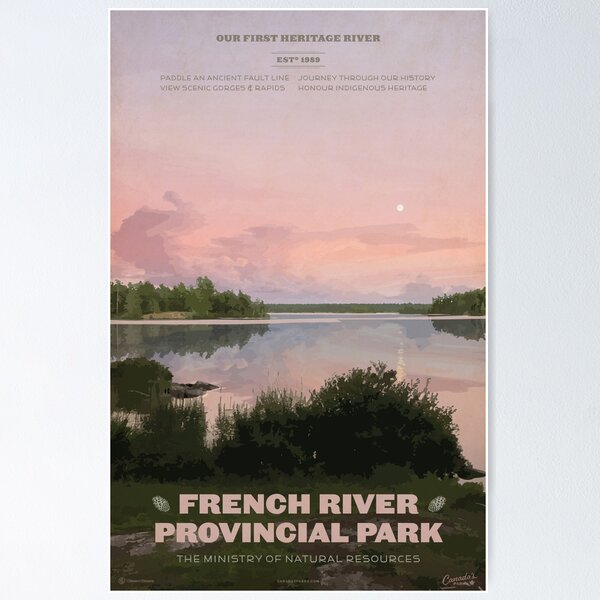 Item preview, French River Provincial Park designed and sold by cameronstevens.
