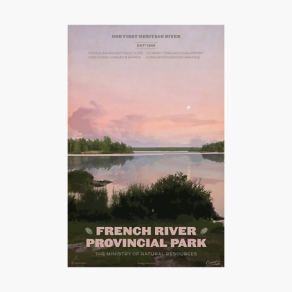 Item preview, French River Provincial Park designed and sold by cameronstevens.