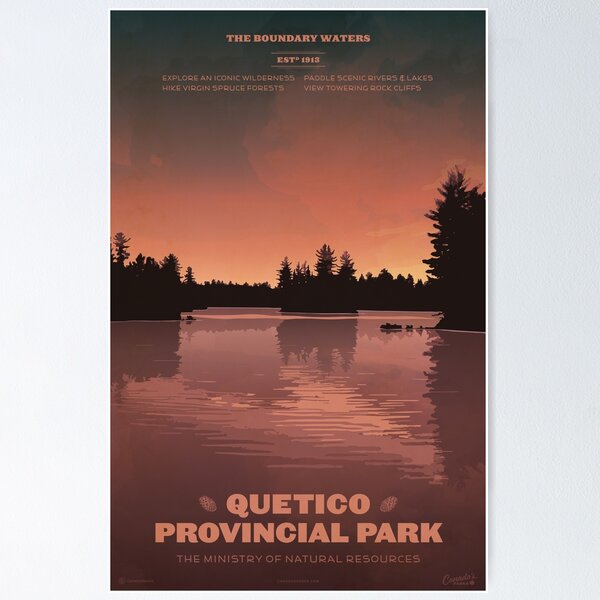 Item preview, Quetico Provincial Park designed and sold by cameronstevens.