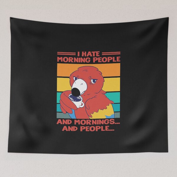 Item preview, I hate morning people designed and sold by vwglaesqv75.