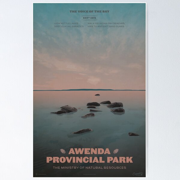 Item preview, Awenda Provincial Park designed and sold by cameronstevens.