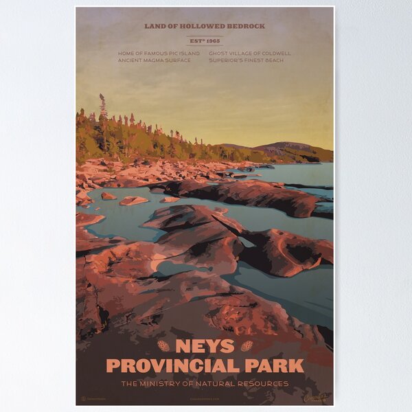 Item preview, Neys Provincial Park designed and sold by cameronstevens.
