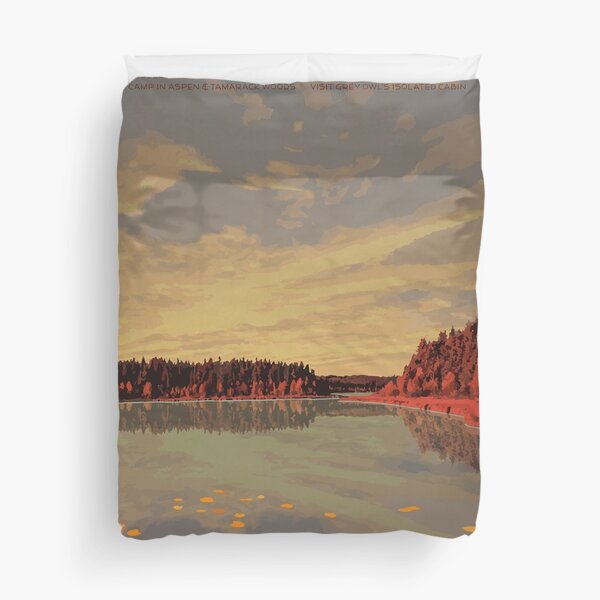 Prince Albert National Park Duvet Cover