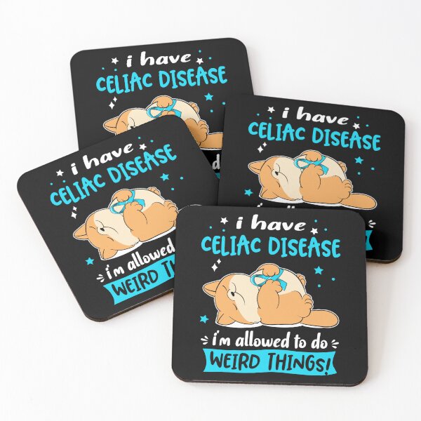 Item preview, Celiac Disease Awareness Funny I have Celiac Disease i'm allowed to do Weird Things! designed and sold by JanetShop809.
