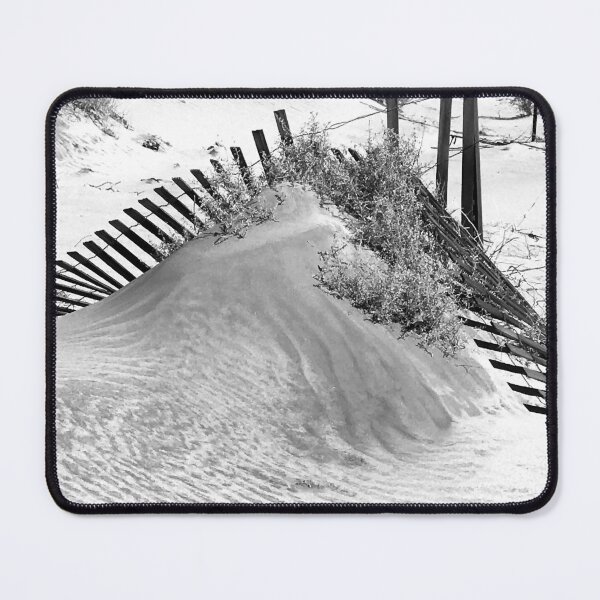 Item preview, Elegant Wind-Sculpted Sand Hills With Rustic Fences designed and sold by DEC02.