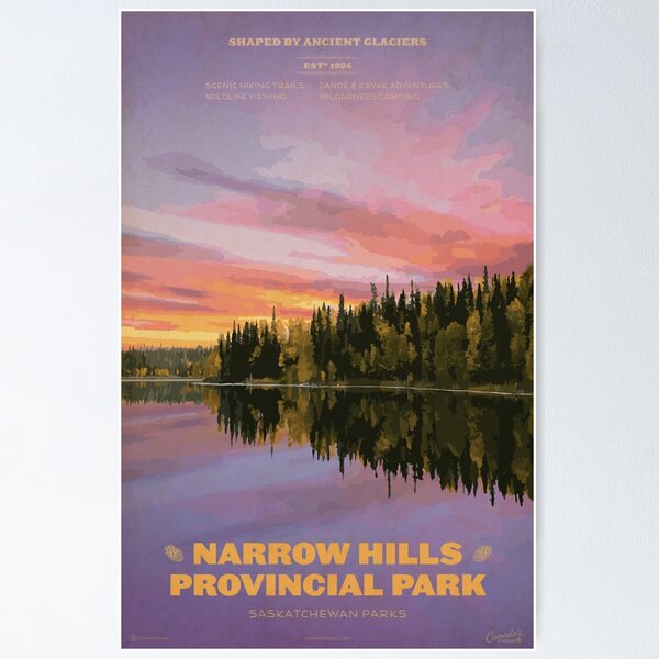 Item preview, Narrow Hills Provincial Park designed and sold by cameronstevens.