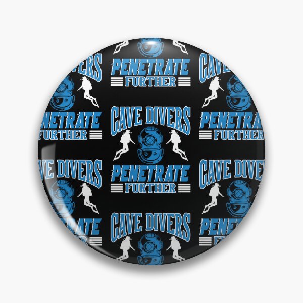 Item preview, Scuba Diving Cave Divers Penetrate Further designed and sold by RomanStowell.