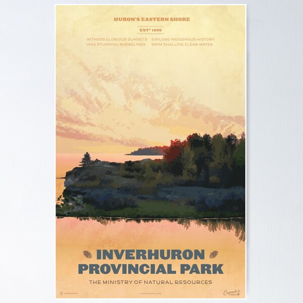 Item preview, Inverhuron Provincial Park designed and sold by cameronstevens.