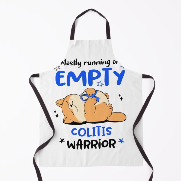 Item preview, Mostly running on Empty Colitis Warrior designed and sold by ElizabethS809.