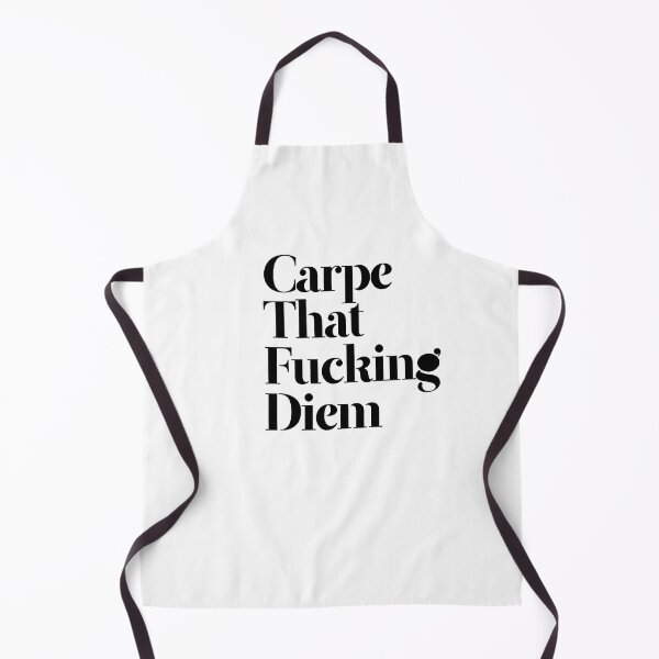 Item preview, CARPE THAT FUCKING DIEM black / Cool and Funny quotes designed and sold by DRK7DSGN.