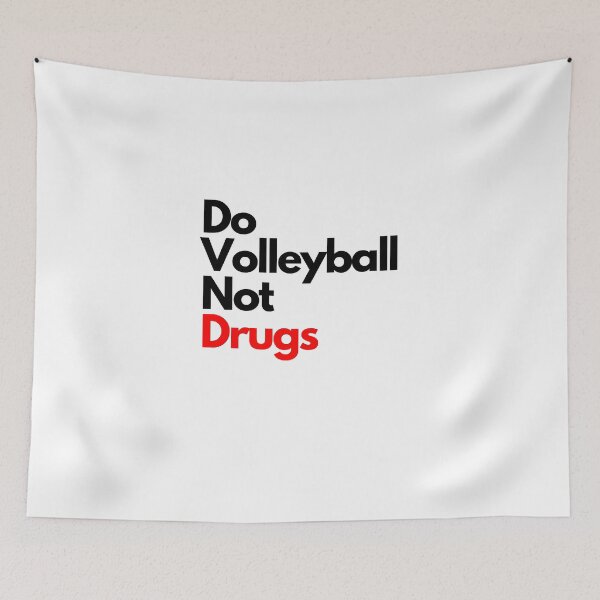 Artikelvorschau, Mach Volleyball, keine Drogen- entworfen und verkauft von bartdesigner.