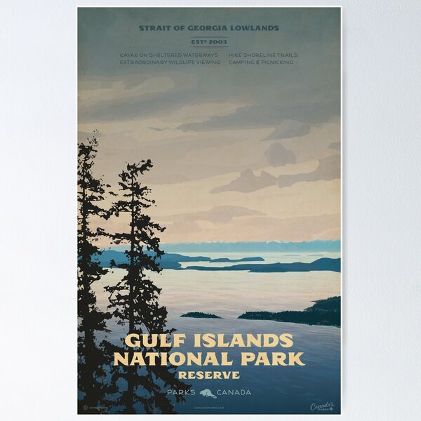 Item preview, Gulf Islands National Park Reserve designed and sold by cameronstevens.