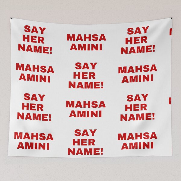 Item preview, Say her name: Mahsa Amini designed and sold by Zevy-Darling.