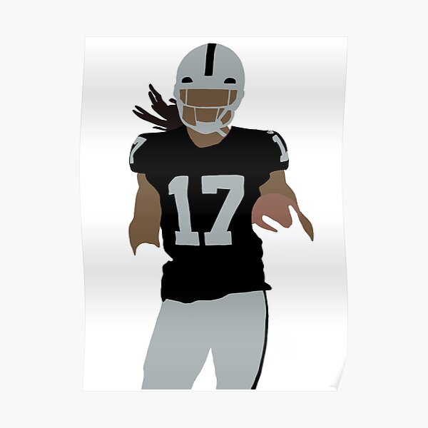 Las Vegas Raiders: Davante Adams 2023 Icon Poster - Officially