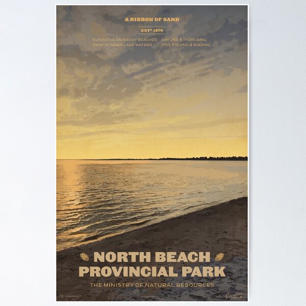 Item preview, North Beach Provincial Park designed and sold by cameronstevens.