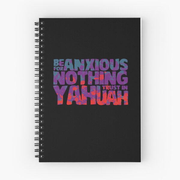 Item preview, Be Anxious for Nothing (Color Version), Hebrew Israelite, Hebrew, Israelite Merch designed and sold by Yachad.