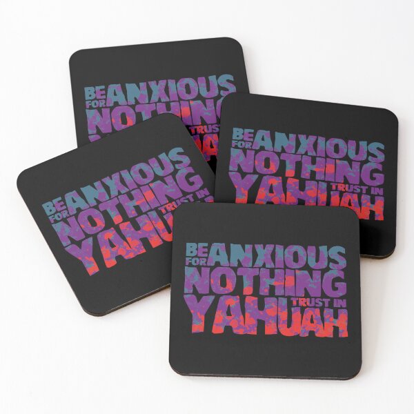 Item preview, Be Anxious for Nothing (Color Version), Hebrew Israelite, Hebrew, Israelite Merch designed and sold by Yachad.