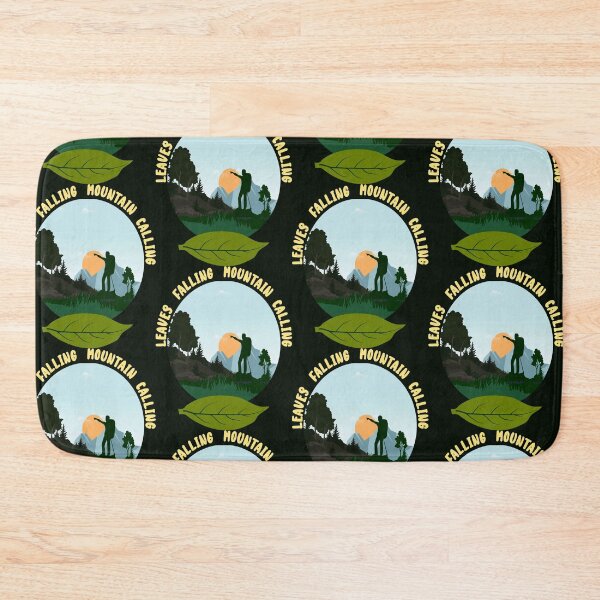 Item preview, Leaves Falling Mountain Calling, Hiker | Hiking designed and sold by DNC1134.