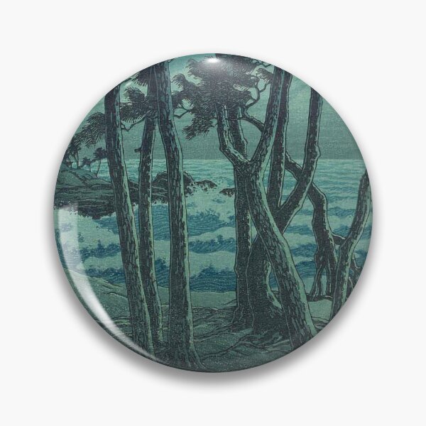 Item preview, Kawase Hasui Hinomisaki in Izumo Province (Izumo Hinomisaki), from the series Souvenirs of Travel III (Tabi miyage dai sanshû) designed and sold by TeeARTHY.
