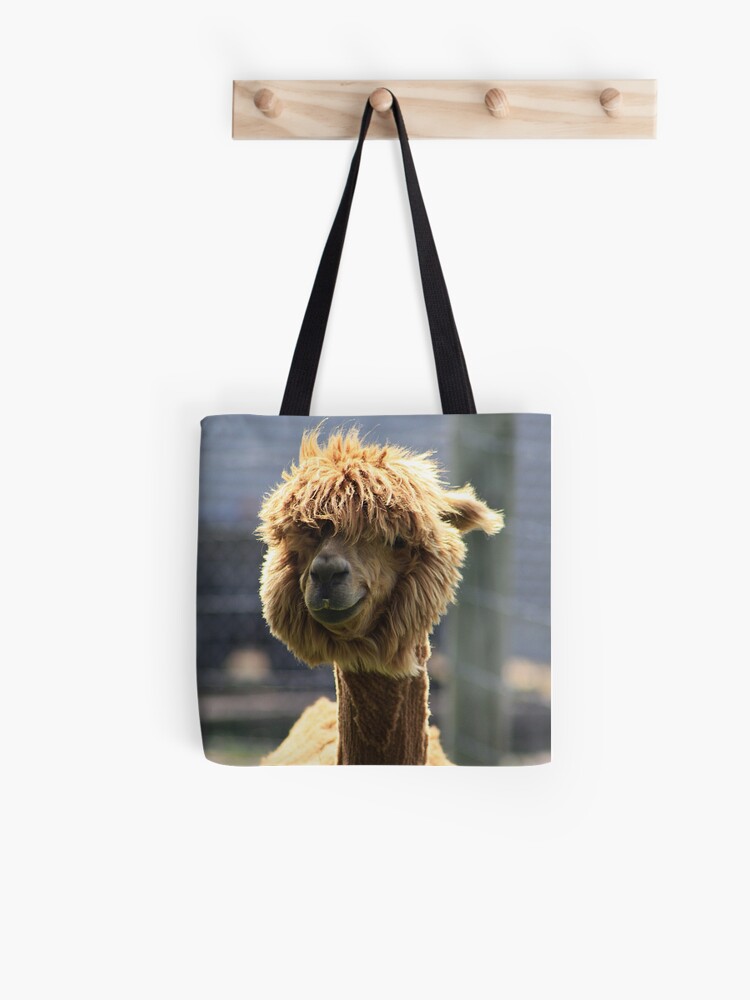 alpaca tote bag