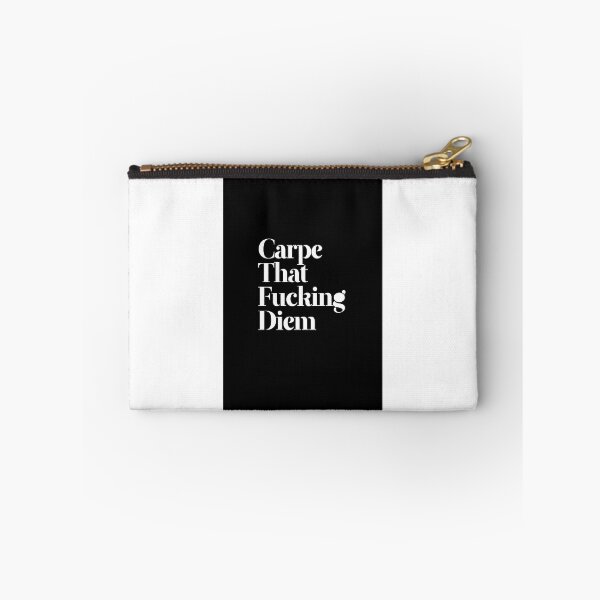 Item preview, CARPE THAT FUCKING DIEM black box / Cool and Funny quotes designed and sold by DRK7DSGN.