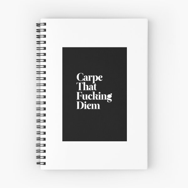 Item preview, CARPE THAT FUCKING DIEM black box / Cool and Funny quotes designed and sold by DRK7DSGN.