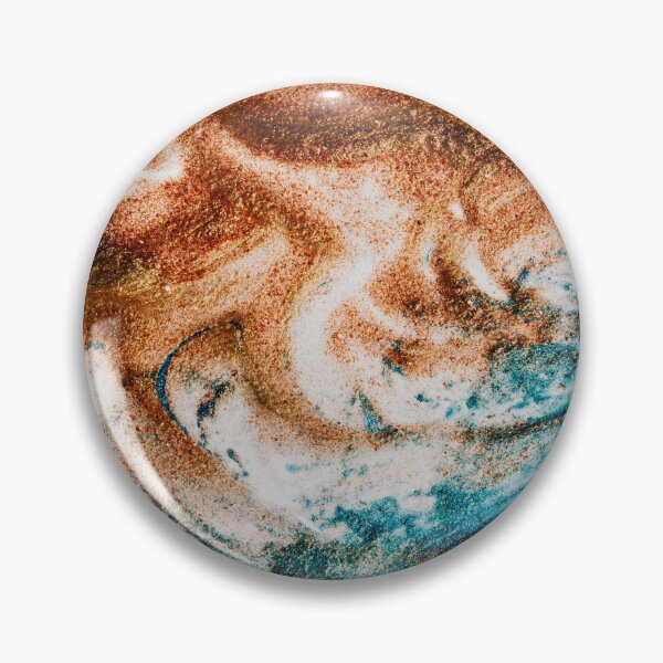 Item preview, Abstract Brown with Blue designed and sold by Darius Bocos.