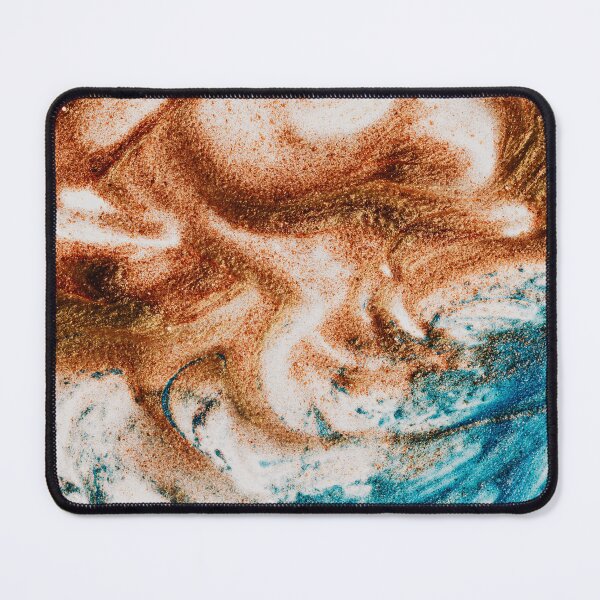 Item preview, Abstract Brown with Blue designed and sold by Darius Bocos.