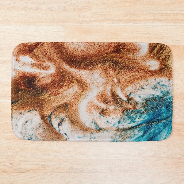 Item preview, Abstract Brown with Blue designed and sold by Darius Bocos.