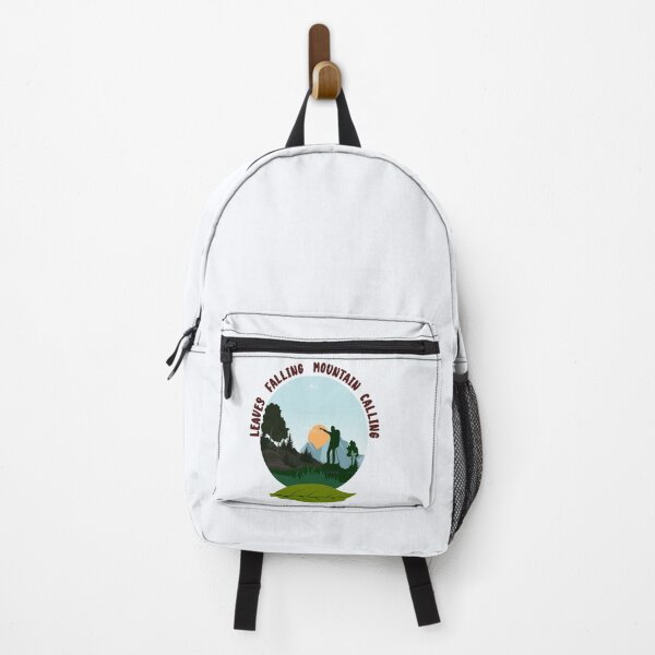 Item preview, Leaves Falling Mountain Calling, Hiker | Hiking designed and sold by DNC1134.