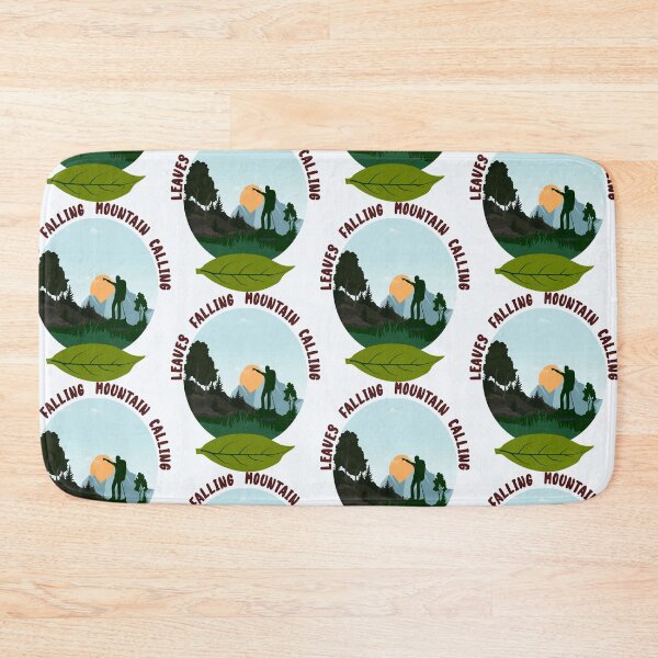 Item preview, Leaves Falling Mountain Calling, Hiker | Hiking designed and sold by DNC1134.