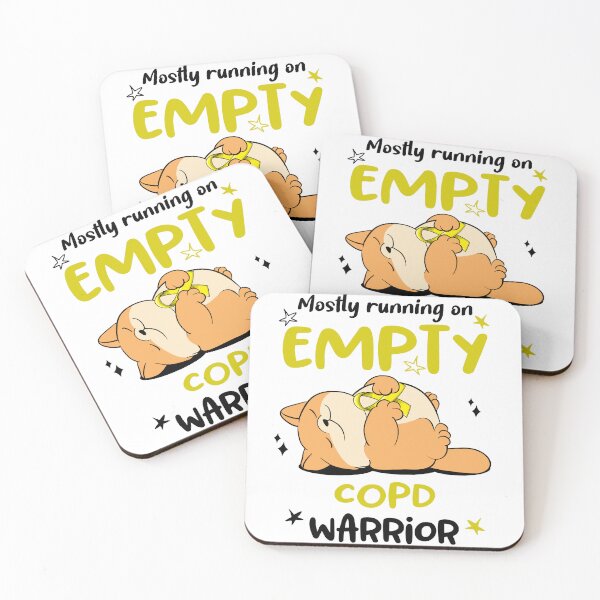 Item preview, Mostly running on Empty COPD Warrior designed and sold by ElizabethS809.