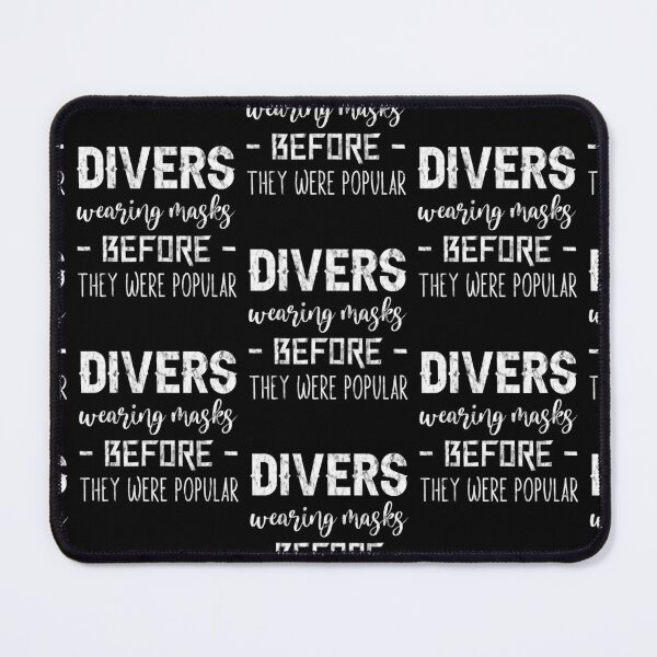 Item preview, Scuba Diving Divers Wearing Masks Before They Were Popular designed and sold by RomanStowell.