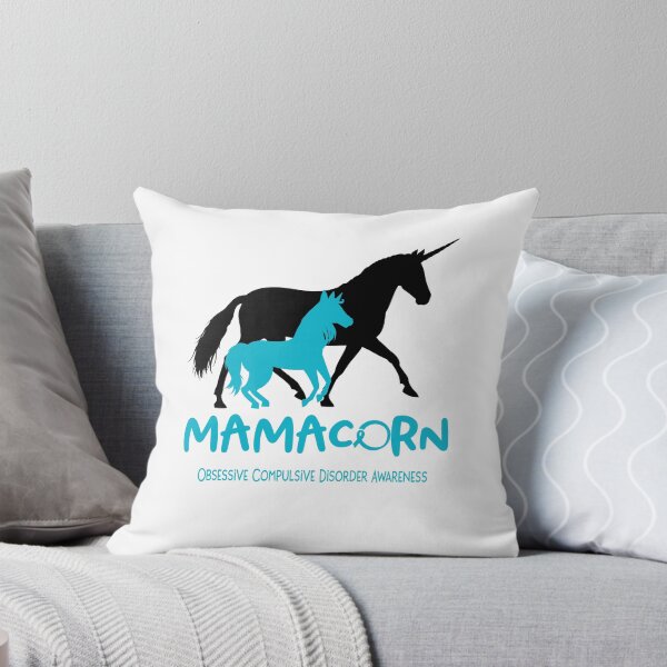 Item preview, Obsessive Compulsive Disorder Awareness Mama Unicorn Mamacorn Support Obsessive Compulsive Disorder Warrior designed and sold by RunningShop.