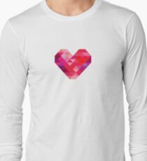 Prisma-Herz Langarmshirt