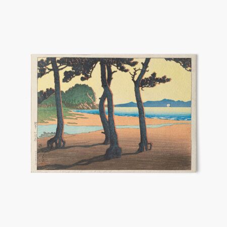Item preview,  Kawase Hasui Kazusa Beach in Hizen Province (Hizen Kazusa), (Nihon fûkei senshû) designed and sold by TeeARTHY.