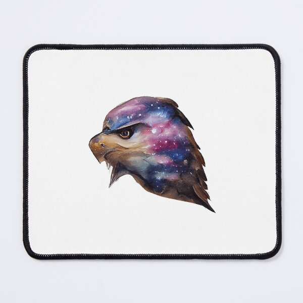 Item preview, Galaxy Hawk Watercolor designed and sold by CreationsPrints.