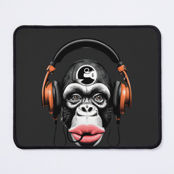 Item preview, Monkey T-ShirtSurreal Headphone Ape designed and sold by RydeNaroubra.