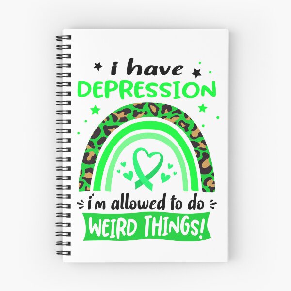 Item preview, Depression Awareness - I have Depression i am allowed to do Weird Things! designed and sold by KirstybShop.