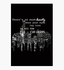 city lights 2 Photographic Print