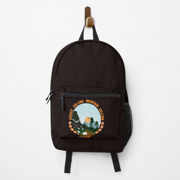 Item preview, Leaves Falling Mountain Calling, Hiker | Hiking designed and sold by DNC1134.