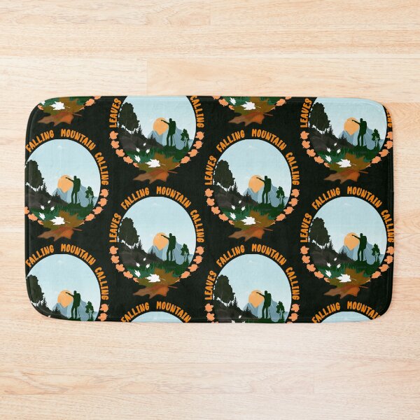 Item preview,  Leaves Falling Mountain Calling, Hiker | Hiking designed and sold by DNC1134.