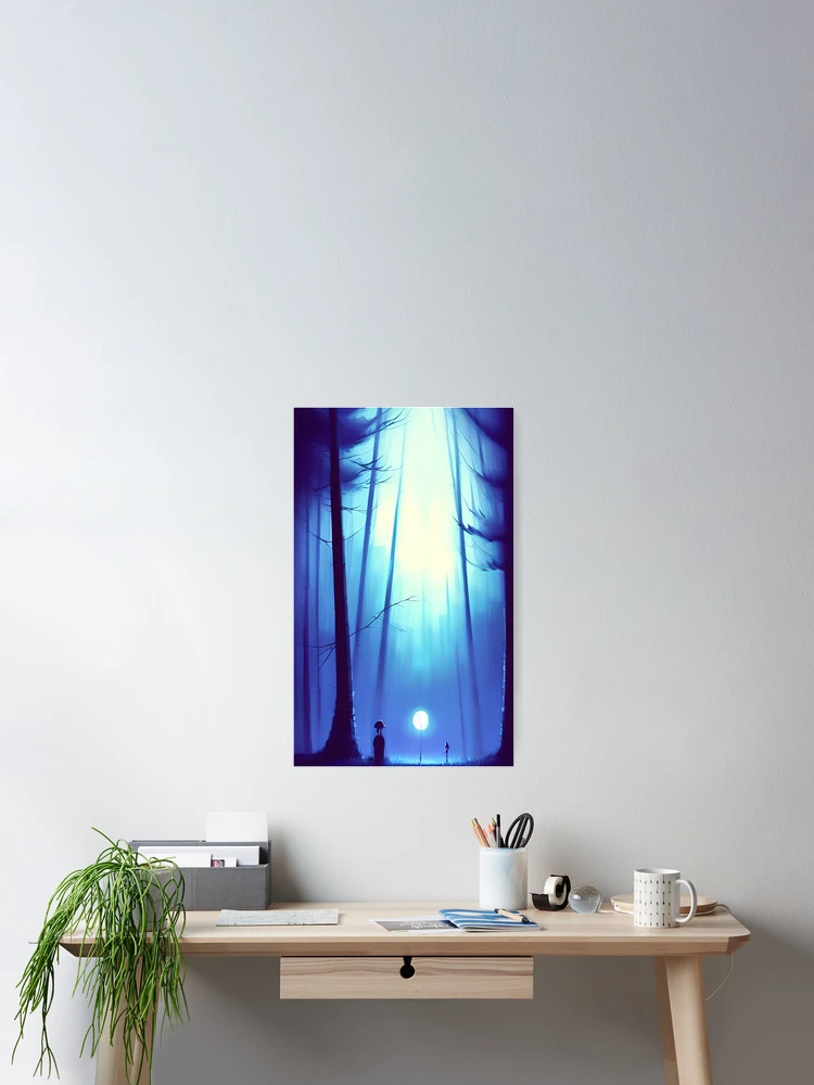 Thumbnail 2 of 3, Poster, Spooky Lantern designed and sold by RockingPandS.